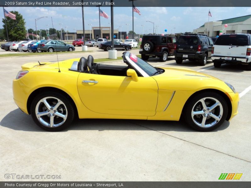  2009 Sky Red Line Roadster Sunburst Yellow
