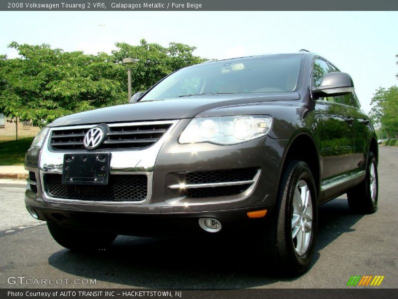 Galapagos Metallic / Pure Beige 2008 Volkswagen Touareg 2 VR6