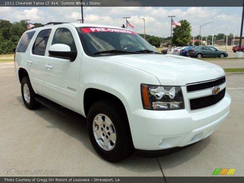 Summit White / Ebony 2011 Chevrolet Tahoe LT 4x4