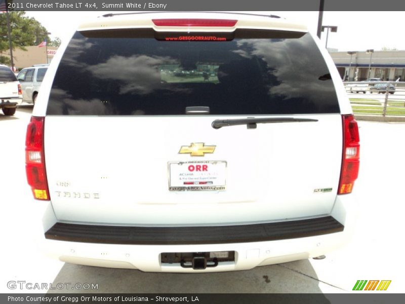 Summit White / Ebony 2011 Chevrolet Tahoe LT 4x4