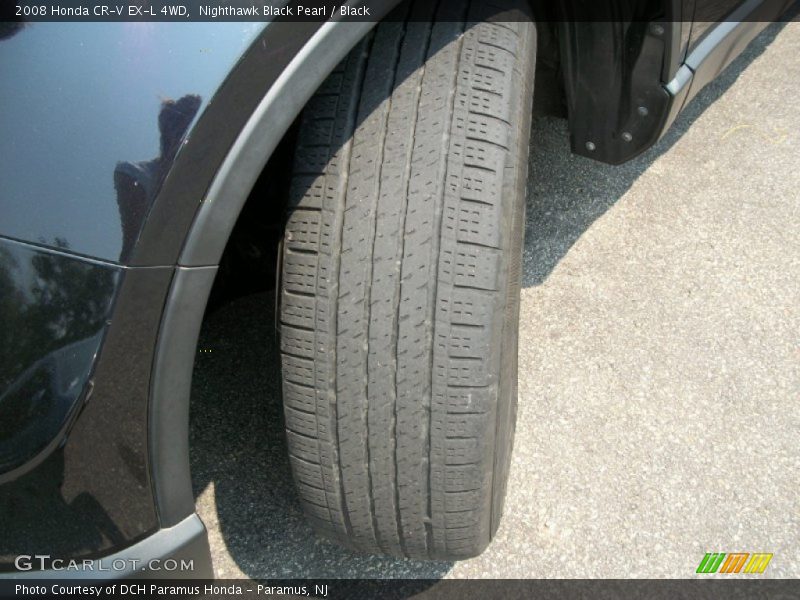 Nighthawk Black Pearl / Black 2008 Honda CR-V EX-L 4WD