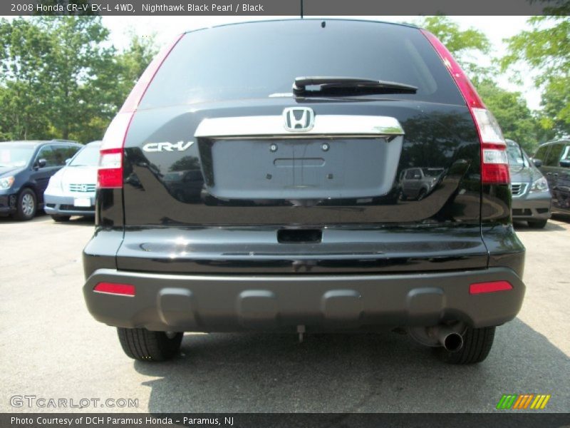 Nighthawk Black Pearl / Black 2008 Honda CR-V EX-L 4WD