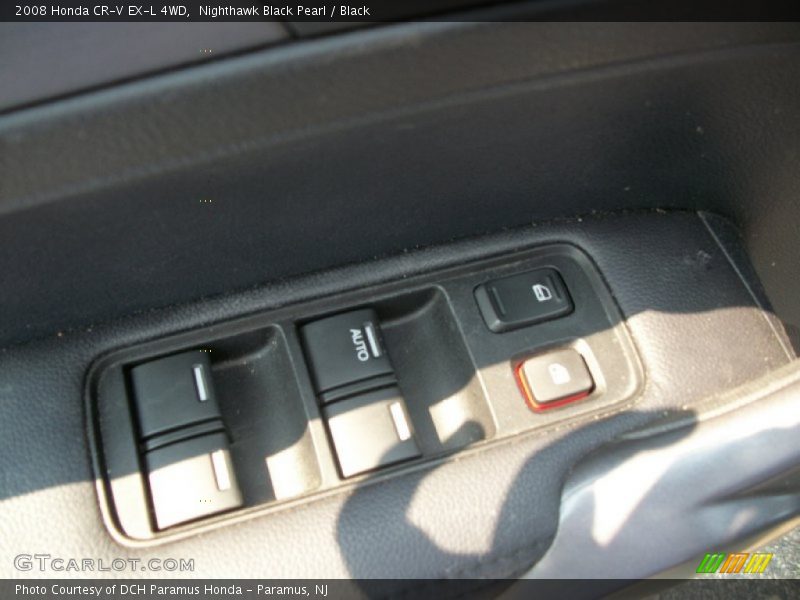 Nighthawk Black Pearl / Black 2008 Honda CR-V EX-L 4WD