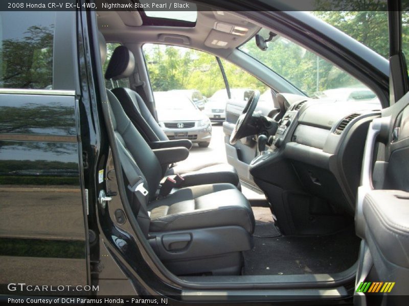 Nighthawk Black Pearl / Black 2008 Honda CR-V EX-L 4WD