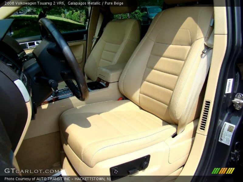  2008 Touareg 2 VR6 Pure Beige Interior