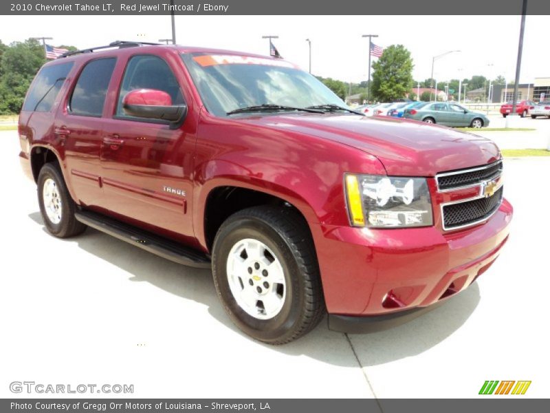 Red Jewel Tintcoat / Ebony 2010 Chevrolet Tahoe LT