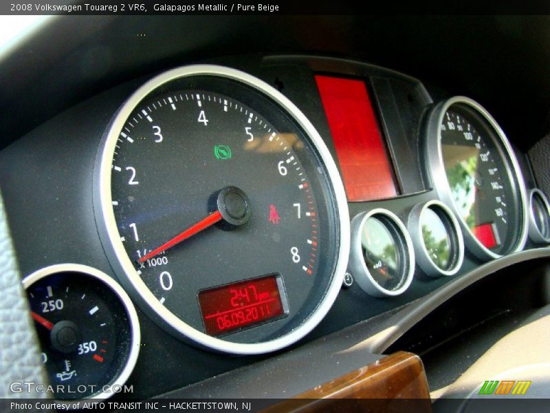 Galapagos Metallic / Pure Beige 2008 Volkswagen Touareg 2 VR6