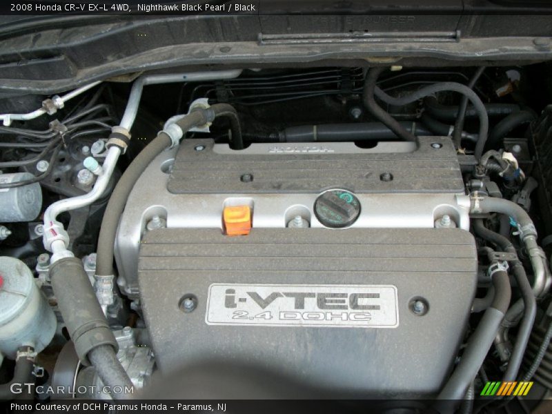 Nighthawk Black Pearl / Black 2008 Honda CR-V EX-L 4WD
