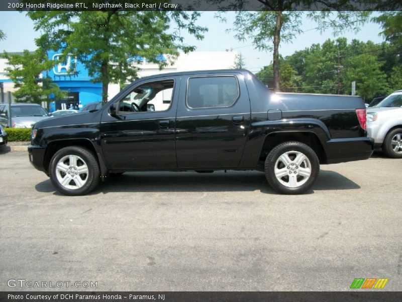 Nighthawk Black Pearl / Gray 2009 Honda Ridgeline RTL