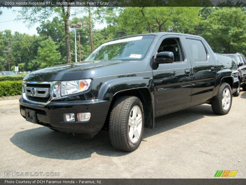 Front 3/4 View of 2009 Ridgeline RTL