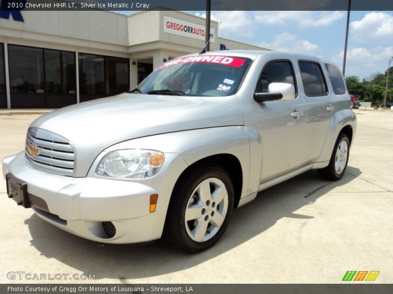 Silver Ice Metallic / Gray 2010 Chevrolet HHR LT