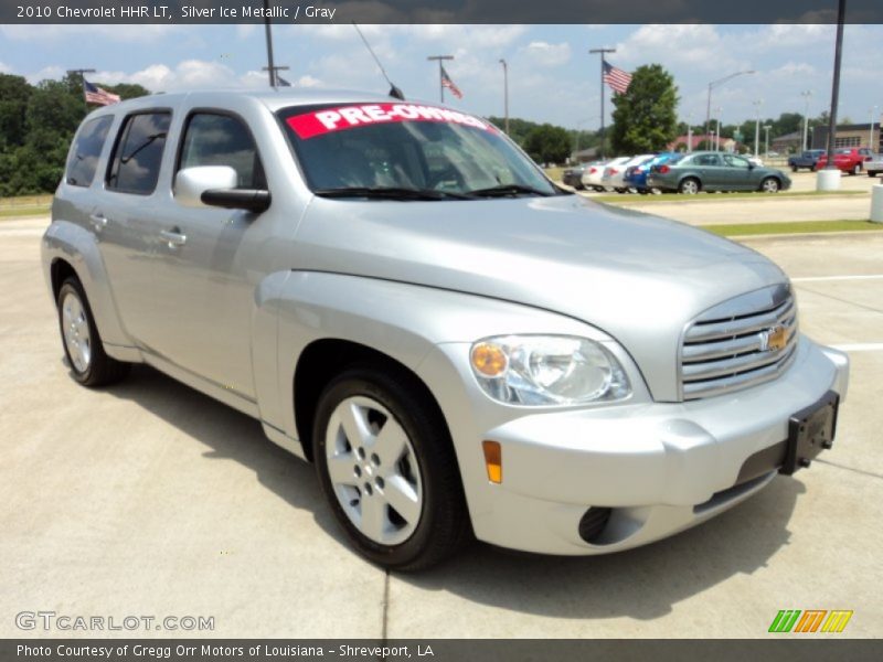 Silver Ice Metallic / Gray 2010 Chevrolet HHR LT