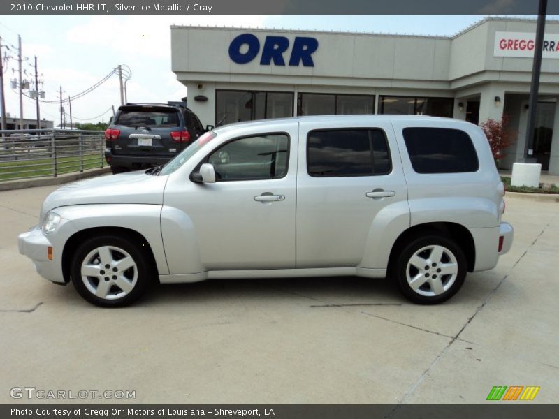 Silver Ice Metallic / Gray 2010 Chevrolet HHR LT