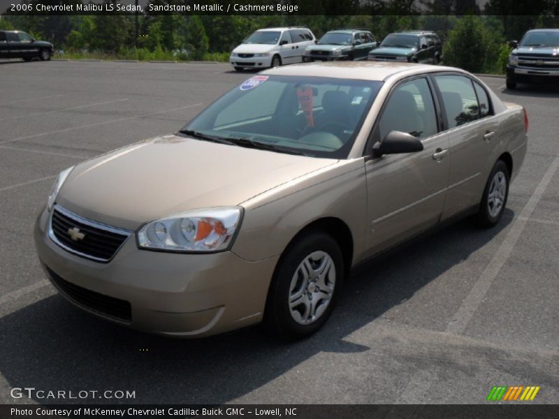 Sandstone Metallic / Cashmere Beige 2006 Chevrolet Malibu LS Sedan