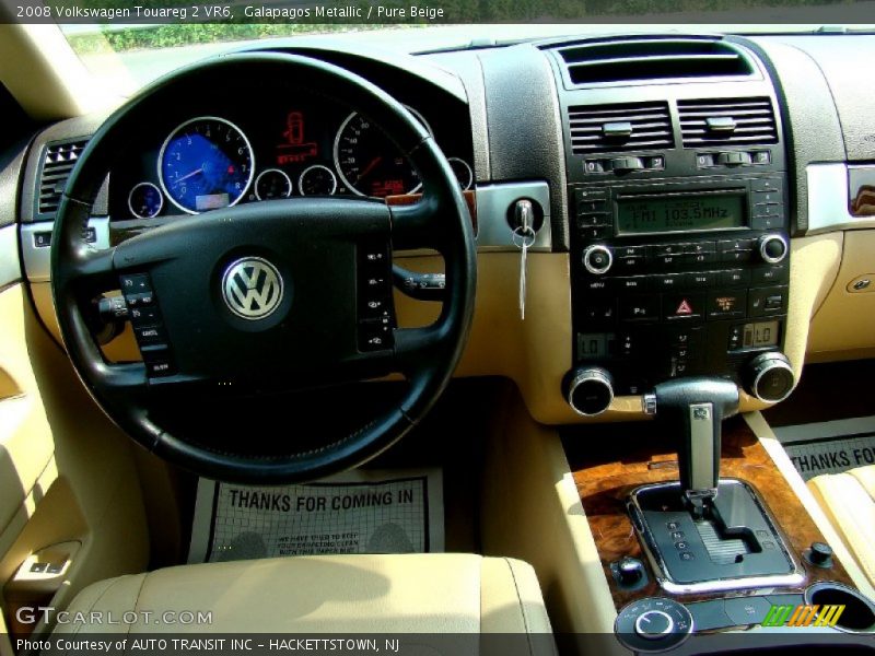 Galapagos Metallic / Pure Beige 2008 Volkswagen Touareg 2 VR6