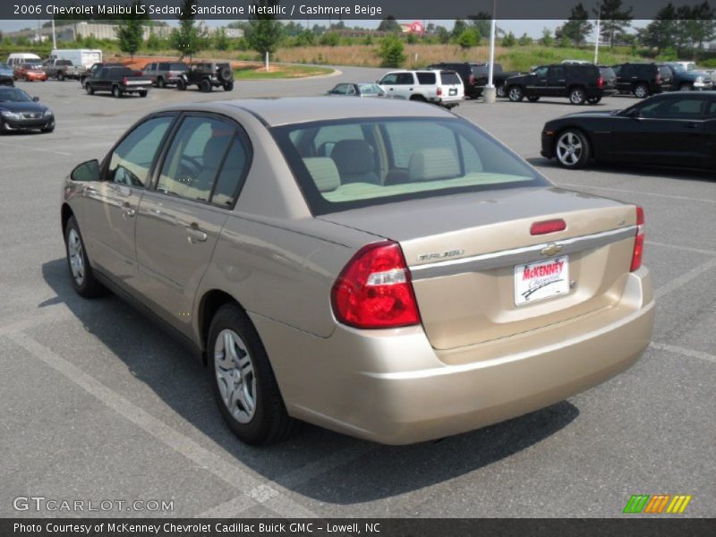 Sandstone Metallic / Cashmere Beige 2006 Chevrolet Malibu LS Sedan
