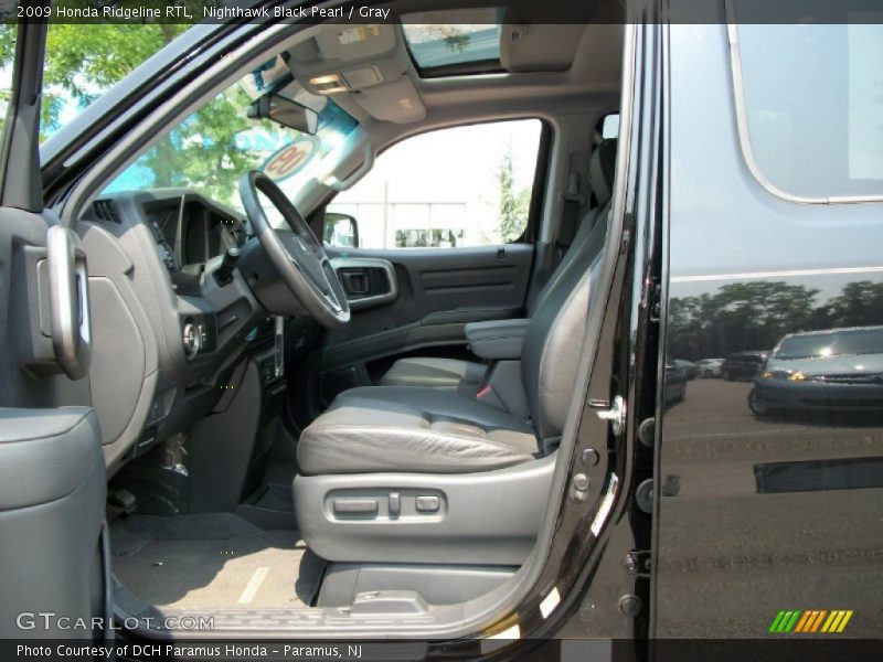  2009 Ridgeline RTL Gray Interior