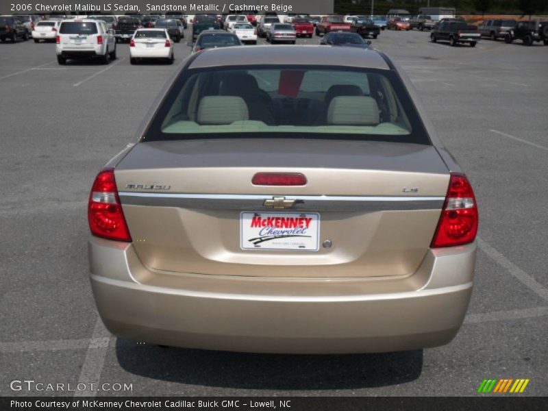 Sandstone Metallic / Cashmere Beige 2006 Chevrolet Malibu LS Sedan