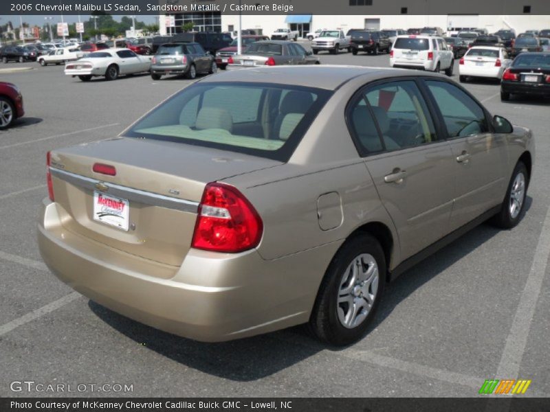 Sandstone Metallic / Cashmere Beige 2006 Chevrolet Malibu LS Sedan