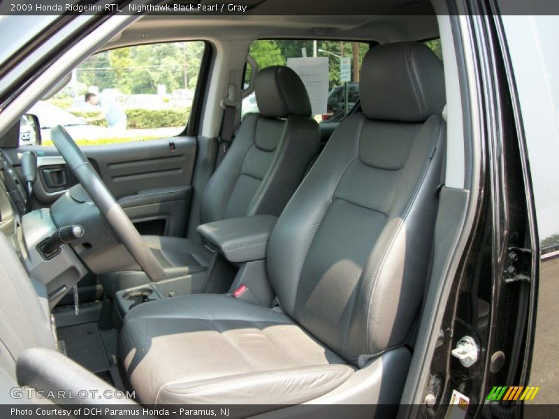  2009 Ridgeline RTL Gray Interior