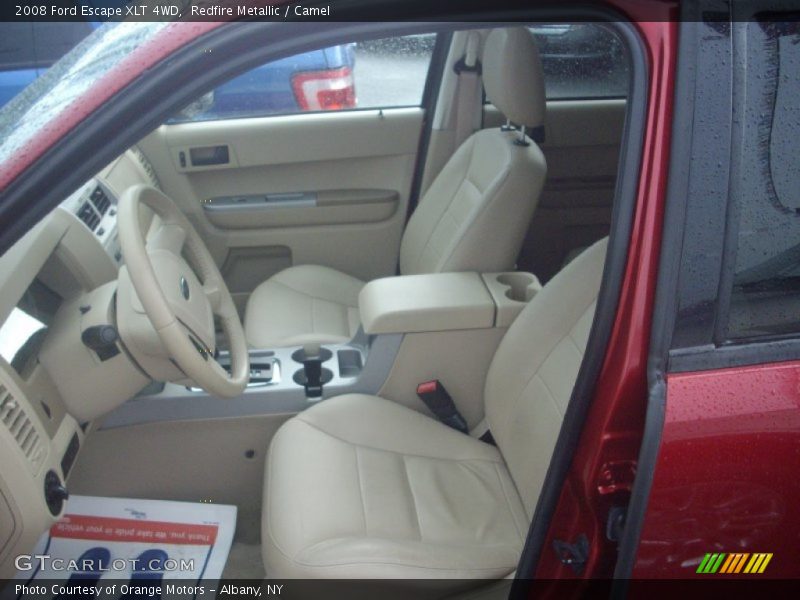 Redfire Metallic / Camel 2008 Ford Escape XLT 4WD