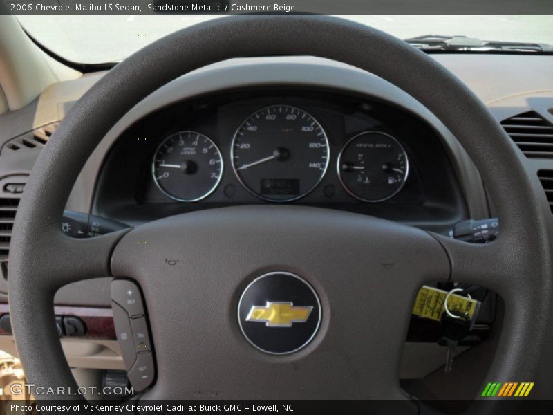 Sandstone Metallic / Cashmere Beige 2006 Chevrolet Malibu LS Sedan