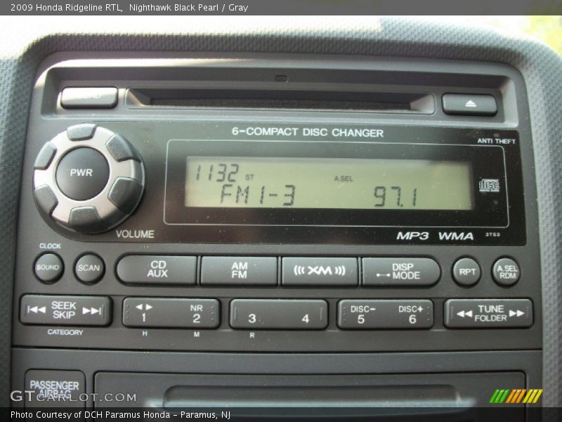 Controls of 2009 Ridgeline RTL