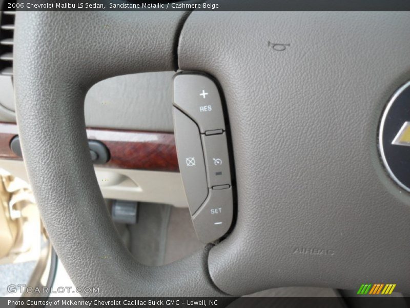 Sandstone Metallic / Cashmere Beige 2006 Chevrolet Malibu LS Sedan