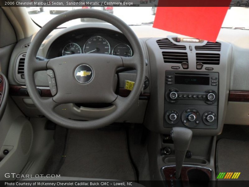 Sandstone Metallic / Cashmere Beige 2006 Chevrolet Malibu LS Sedan