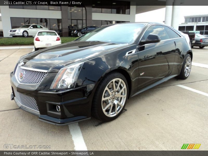 Front 3/4 View of 2011 CTS -V Coupe