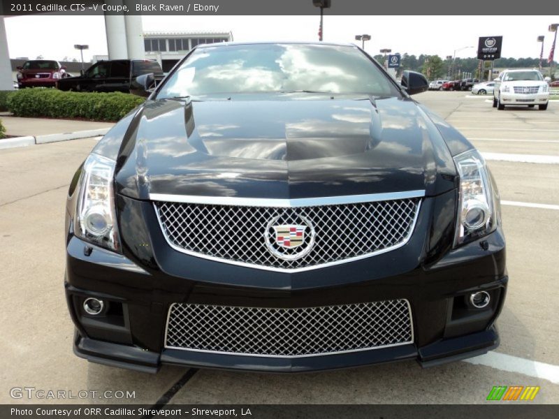 Black Raven / Ebony 2011 Cadillac CTS -V Coupe