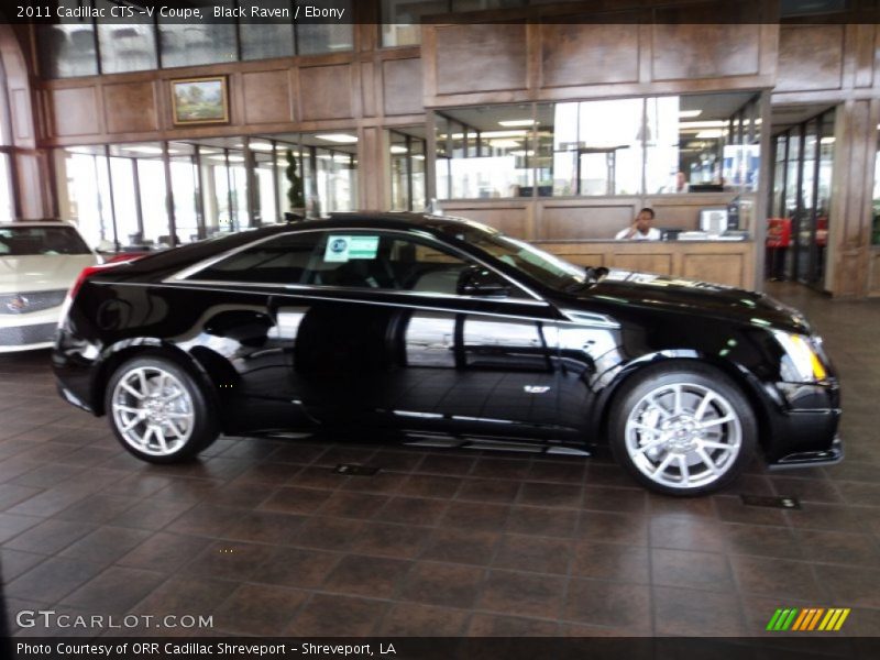Black Raven / Ebony 2011 Cadillac CTS -V Coupe
