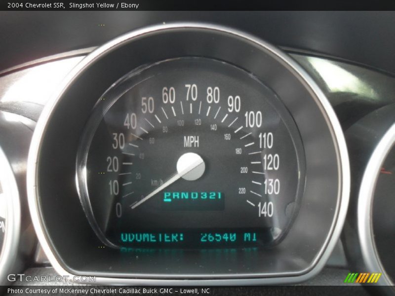 Slingshot Yellow / Ebony 2004 Chevrolet SSR