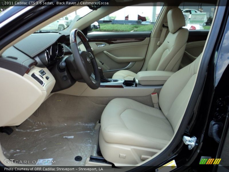  2011 CTS 3.6 Sedan Cashmere/Cocoa Interior