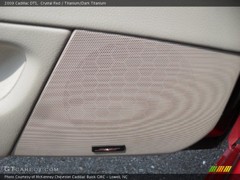 Crystal Red / Titanium/Dark Titanium 2009 Cadillac DTS