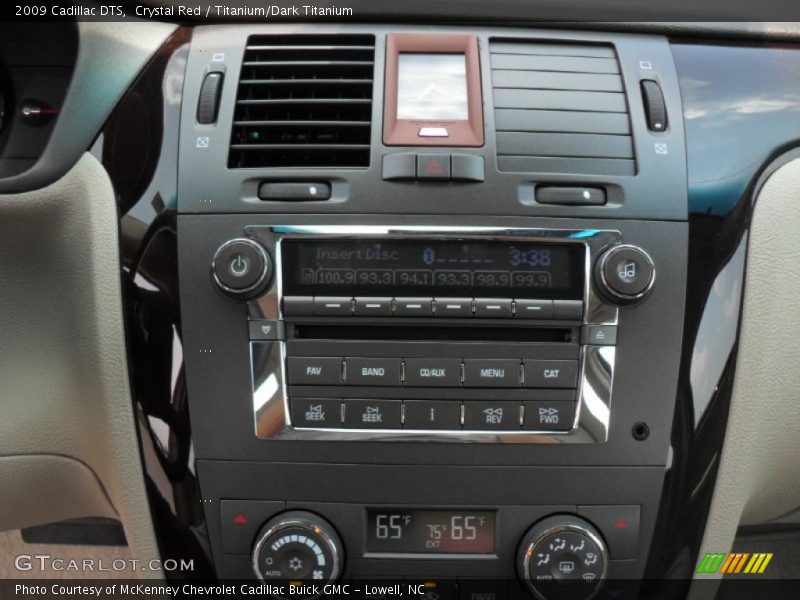 Crystal Red / Titanium/Dark Titanium 2009 Cadillac DTS
