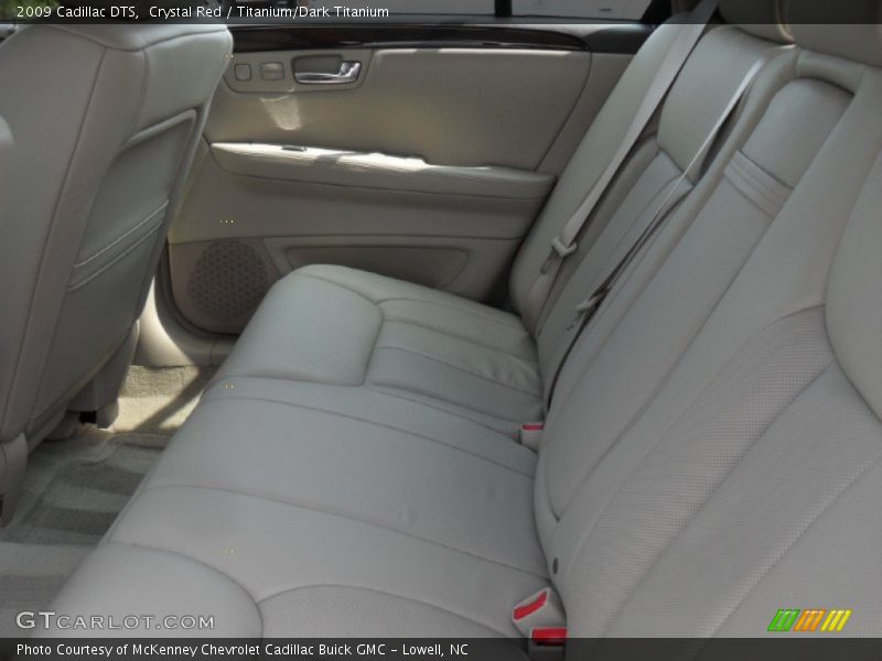Crystal Red / Titanium/Dark Titanium 2009 Cadillac DTS