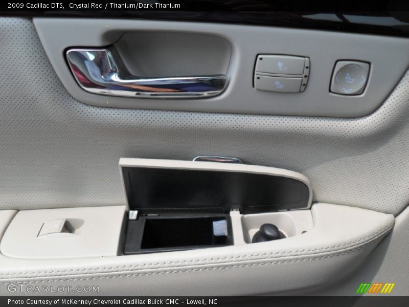 Crystal Red / Titanium/Dark Titanium 2009 Cadillac DTS