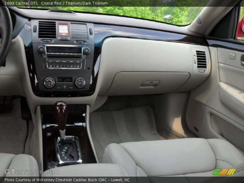 Crystal Red / Titanium/Dark Titanium 2009 Cadillac DTS