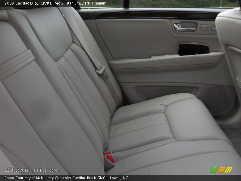 Crystal Red / Titanium/Dark Titanium 2009 Cadillac DTS