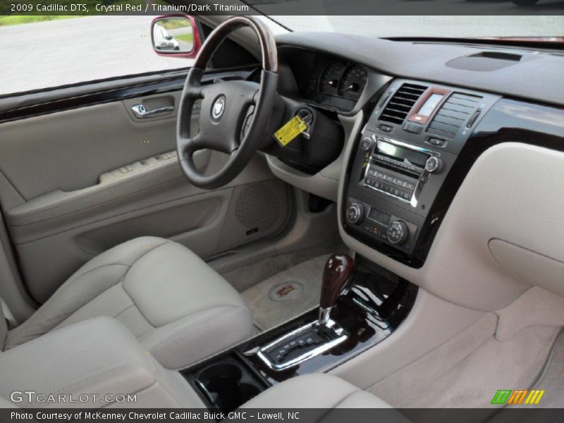 Crystal Red / Titanium/Dark Titanium 2009 Cadillac DTS