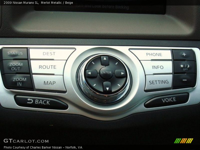 Merlot Metallic / Beige 2009 Nissan Murano SL