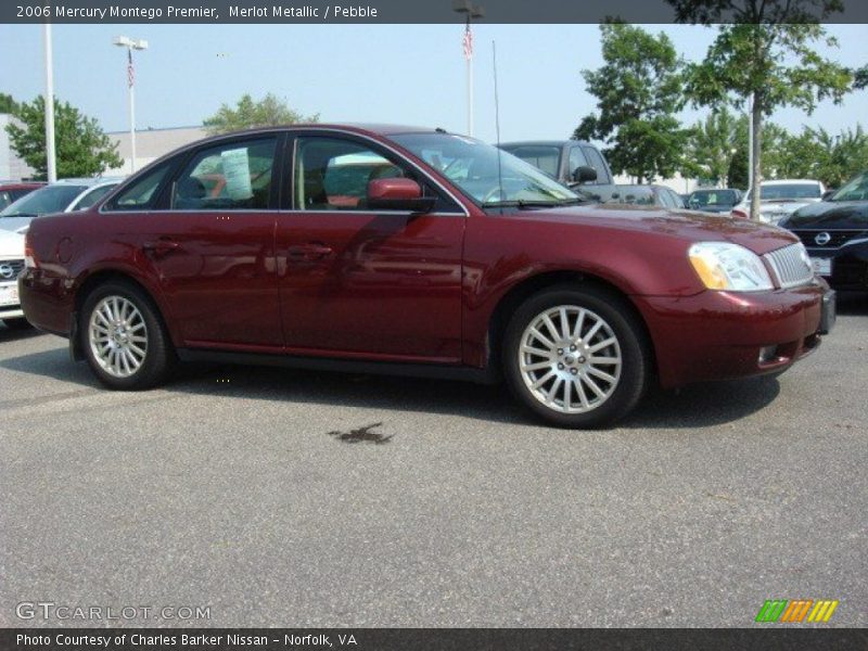 Merlot Metallic / Pebble 2006 Mercury Montego Premier