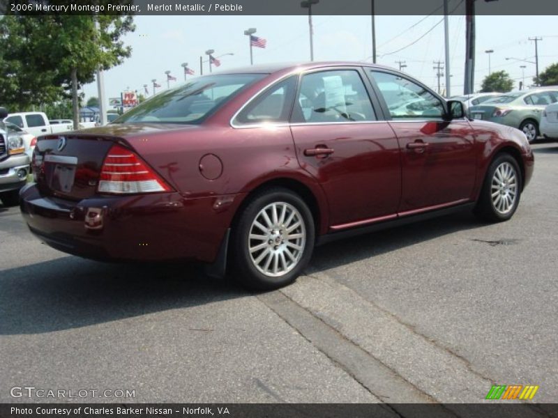 Merlot Metallic / Pebble 2006 Mercury Montego Premier