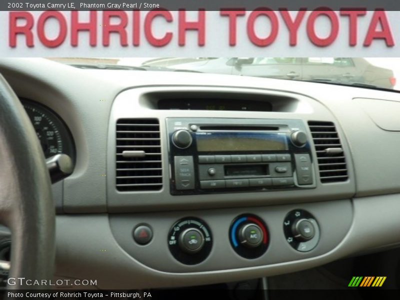 Phantom Gray Pearl / Stone 2002 Toyota Camry LE