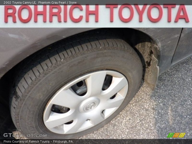 Phantom Gray Pearl / Stone 2002 Toyota Camry LE