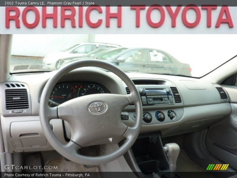 Phantom Gray Pearl / Stone 2002 Toyota Camry LE