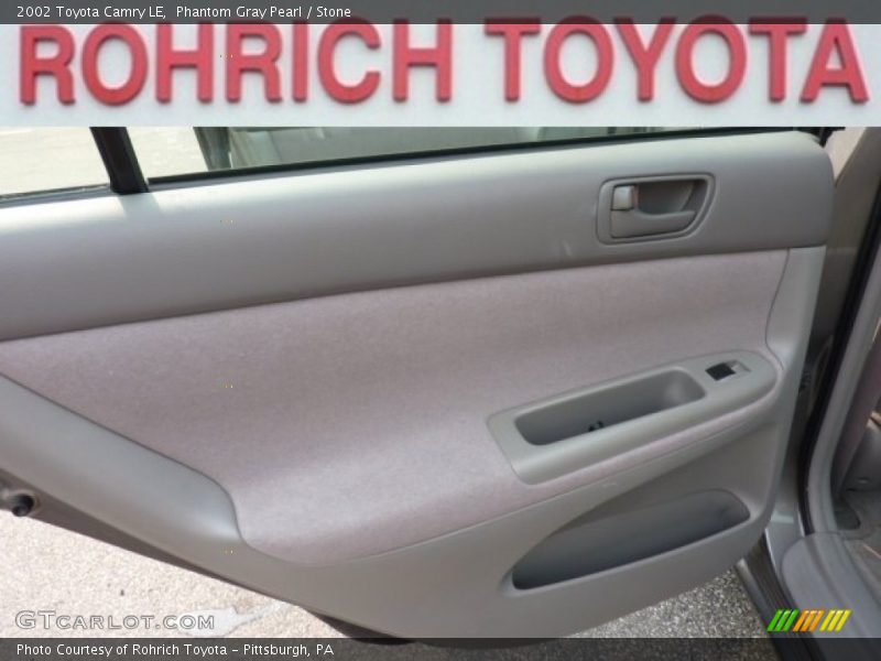 Phantom Gray Pearl / Stone 2002 Toyota Camry LE