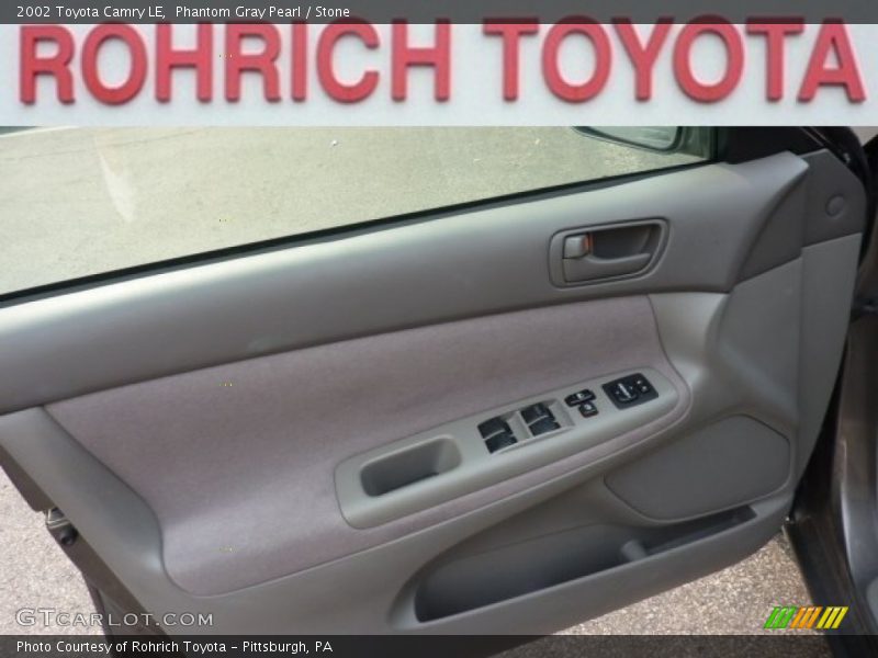 Phantom Gray Pearl / Stone 2002 Toyota Camry LE