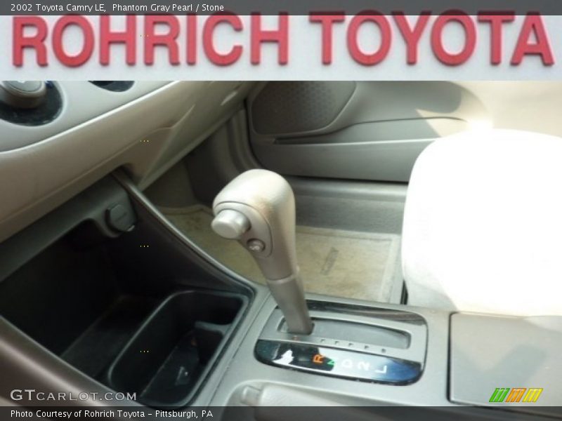 Phantom Gray Pearl / Stone 2002 Toyota Camry LE